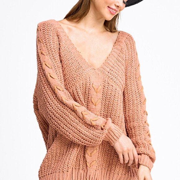 Fall Season!! Ultra Soft Oversized Sweater - Picture 5 of 6